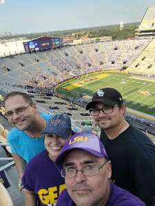 Louisiana State University Tigers - NCAA Football vs University of New Mexico