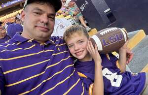 Louisiana State University Tigers - NCAA Football vs University of New Mexico