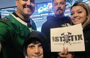 Jake attended Dallas Stars - NHL vs Colorado Avalanche on Oct 3rd 2022 via VetTix 