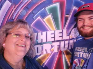 Brenda attended Wheel of Fortune Live! on Oct 2nd 2022 via VetTix 