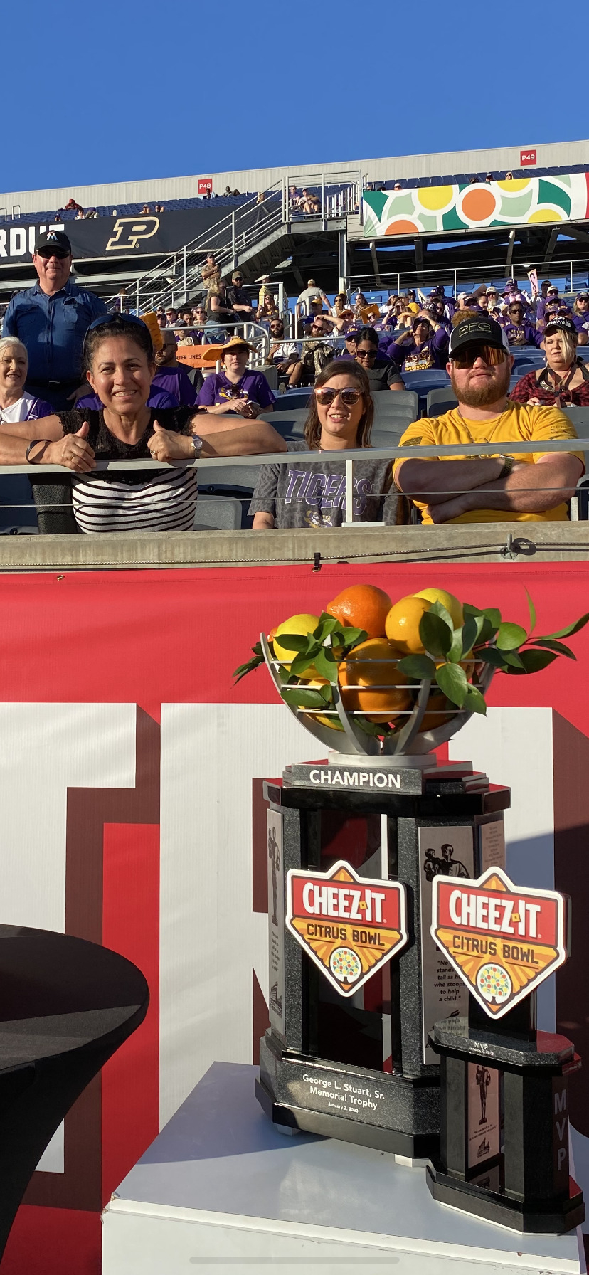 2023 Cheez-it Citrus Bowl - Purdue vs. LSU ** Top Level and Bleacher Seating **