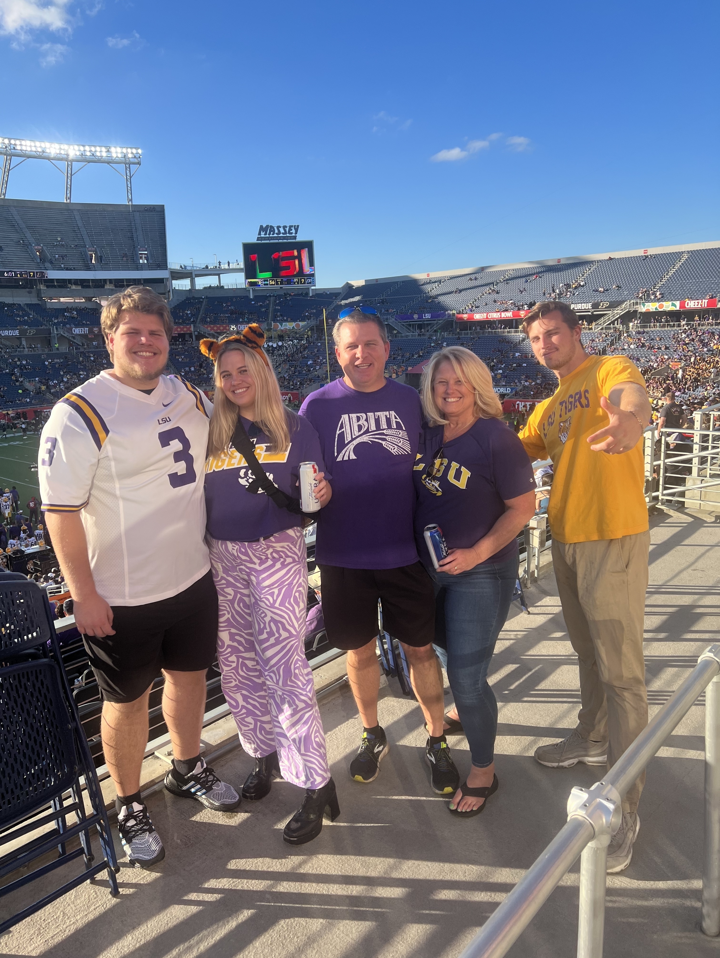 2023 Cheez-it Citrus Bowl - Purdue vs. LSU ** Top Level and Bleacher Seating **