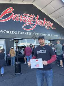 Barrett-Jackson Scottsdale 2023 Vet Tix (1/21-1/25 & 1/29 Only)