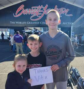 Barrett-Jackson Scottsdale 2023 Vet Tix (1/21-1/25 & 1/29 Only)