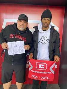 DC Defenders vs. St. Louis Battlehawks