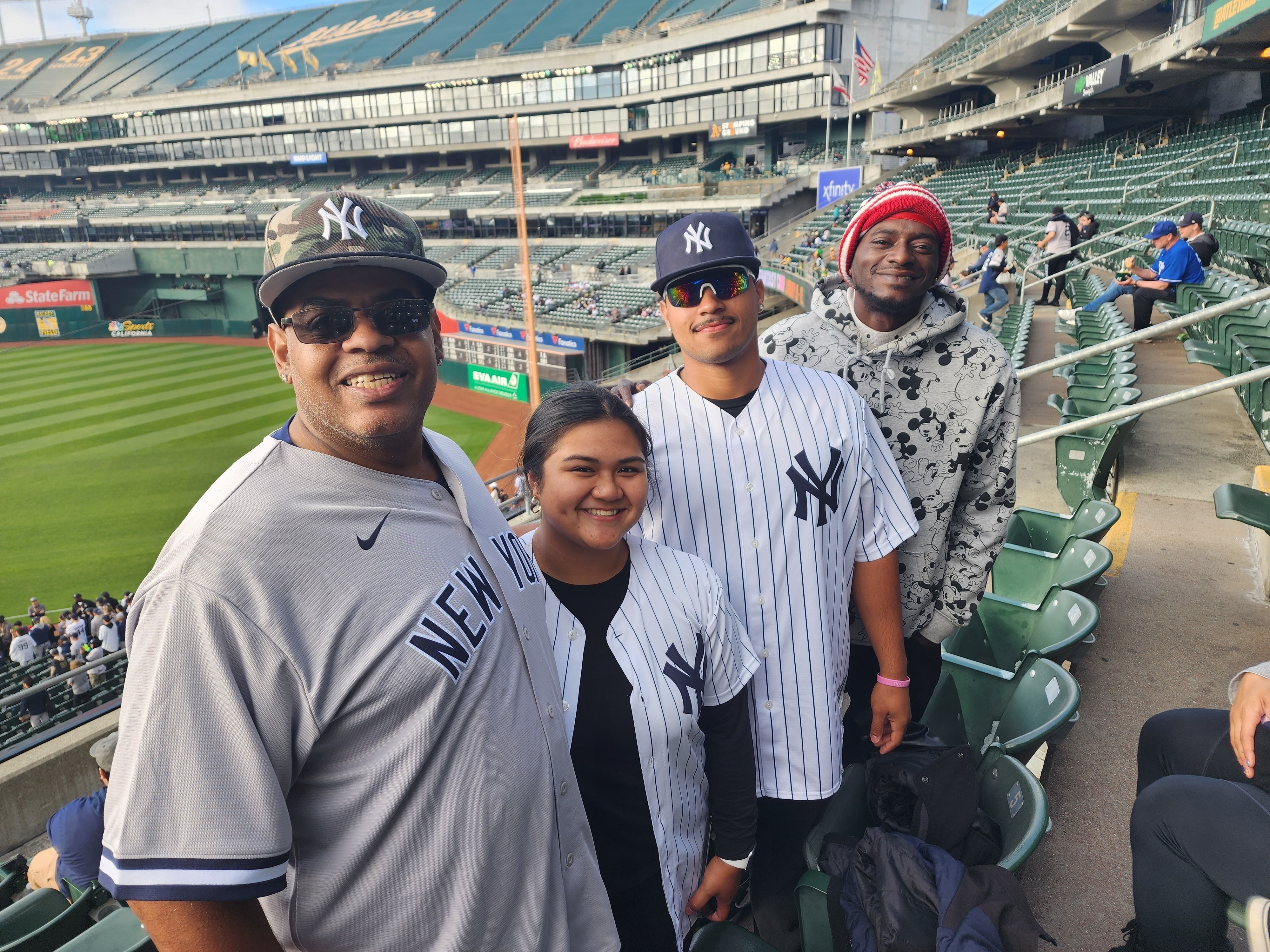 New York Yankees Athletics Tee Shirt