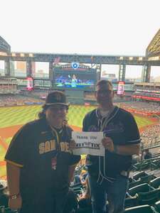 Arizona Diamondbacks - MLB vs San Diego Padres