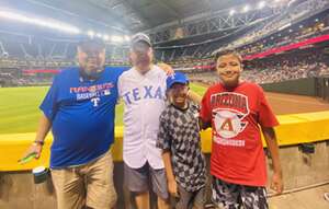 Arizona Diamondbacks - MLB vs Texas Rangers