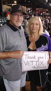 Arizona Diamondbacks - MLB vs San Francisco Giants