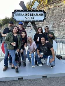 Breaking Benjamin With Special Guest Bush