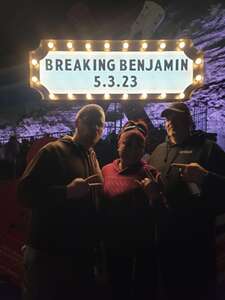 Breaking Benjamin With Special Guest Bush