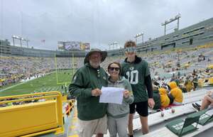 Green Bay Packers - NFL vs Seattle Seahawks