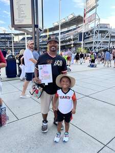 Washington Nationals - MLB vs San Francisco Giants