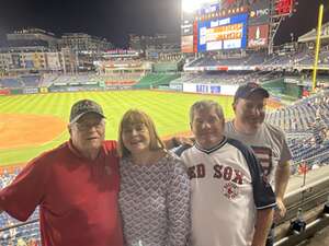 Washington Nationals - MLB vs Boston Red Sox