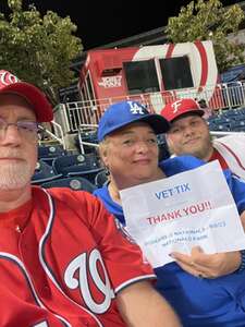 Washington Nationals - MLB vs Los Angeles Dodgers