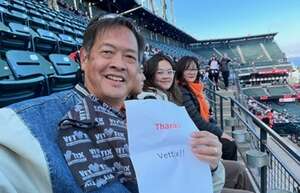 San Francisco Giants - MLB vs Arizona Diamondbacks