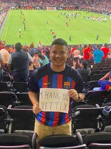 Soccer Champions Tour 2023: AC Milan vs. FC Barcelona