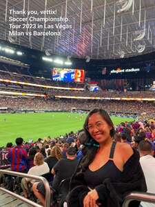 Soccer Champions Tour 2023: AC Milan vs. FC Barcelona