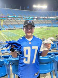 Carolina Panthers - NFL vs Detroit Lions