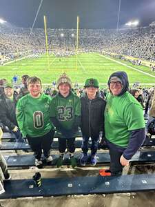 Notre Dame Fighting Irish - NCAA Football vs Wake Forest Demon Deacons