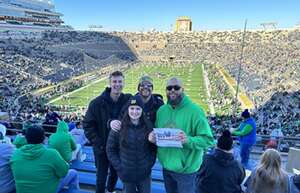 Notre Dame Fighting Irish - NCAA Football vs Wake Forest Demon Deacons