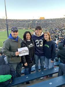 Notre Dame Fighting Irish - NCAA Football vs Wake Forest Demon Deacons