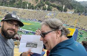 California Golden Bears - NCAA Football vs Arizona State Sun Devils