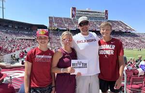 Oklahoma Sooners - NCAA Football vs Arkansas State Red Wolves