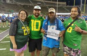 Click To Read More Feedback from Oregon Ducks - NCAA Football vs University of Hawaii Rainbows