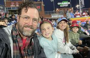Jennifer and Hart Family attended Philadelphia Phillies - MLB vs Pittsburgh Pirates on Sep 26th 2023 via VetTix 