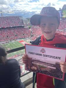 Ohio State Buckeyes Football vs. University of Maryland Terrapins Football