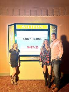 Carly Pearce: Country Music Made Me Do It Tour 2023