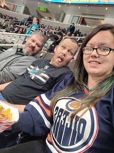 San Jose Sharks - NHL vs Edmonton Oilers