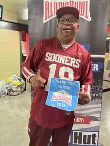 Valero Alamo Bowl Arizona vs. Oklahoma