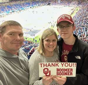 Valero Alamo Bowl Arizona vs. Oklahoma