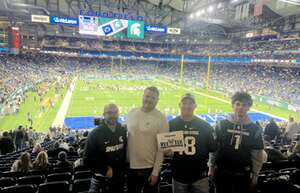 Michigan State Spartans vs. Penn State Nittany Lions at Ford Field