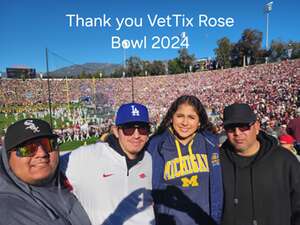 2024 Rose Bowl Game Presented by Prudential