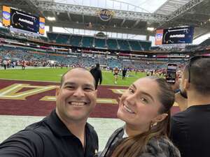 90th Capital One Orange Bowl - Game + Flag + VIP