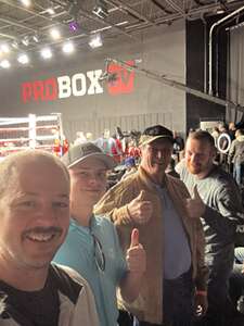 ProBox TV Live!  Feliciano (17-0...8 KO) vs. Williams (19-0-2...8 KO)