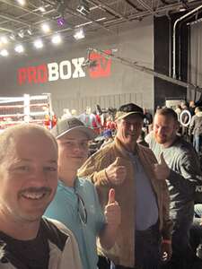 ProBox TV Live!  Feliciano (17-0...8 KO) vs. Williams (19-0-2...8 KO)