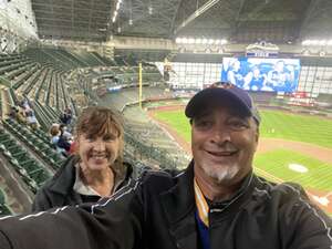 Patricia attended Milwaukee Brewers - MLB vs Pittsburgh Pirates on May 13th 2024 via VetTix 