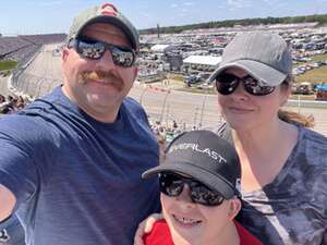 Chad attended Goodyear 400: 2024 Spring NASCAR Cup Series on May 12th 2024 via VetTix 
