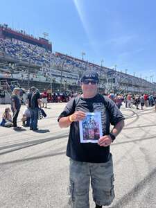 Thomas attended Goodyear 400: 2024 Spring NASCAR Cup Series on May 12th 2024 via VetTix 
