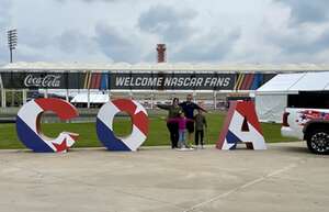 Lauren attended NASCAR Cup Series Echopark Automotive Texas Grand Prix on Mar 24th 2024 via VetTix 
