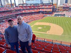 Joshua attended St. Louis Cardinals - MLB vs Arizona Diamondbacks on Apr 24th 2024 via VetTix 
