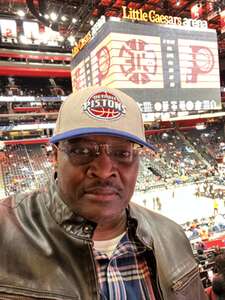 Roy attended Detroit Pistons - NBA vs Indiana Pacers on Mar 20th 2024 via VetTix 