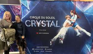 Kara attended Cirque du Soleil: Crystal on Mar 24th 2024 via VetTix 