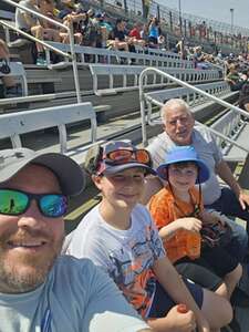 William attended Wurth 400: NASCAR Cup Series on Apr 28th 2024 via VetTix 