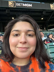 Ariana attended Detroit Tigers - MLB vs Texas Rangers on Apr 15th 2024 via VetTix 