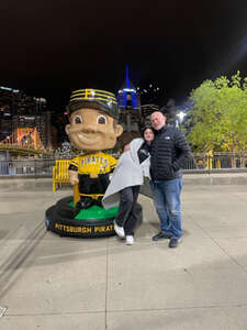 Archie attended Pittsburgh Pirates - MLB vs Milwaukee Brewers on Apr 24th 2024 via VetTix 